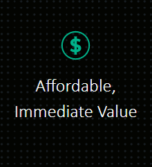 Icon - Affordable immediate value